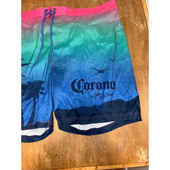 Corona Men's Swim Shorts NWT 3XL Tropical Beach Pool - Picture 3 of 9